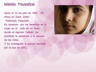 Malala Yousafzai PPT