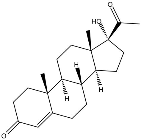 17-Hydroxyprogesterone | CAS# 68-96-2