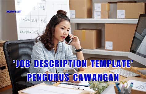 Job Description Template Pengurus Cawangan Jobstore Careers Blog Malaysias Best Career Blog