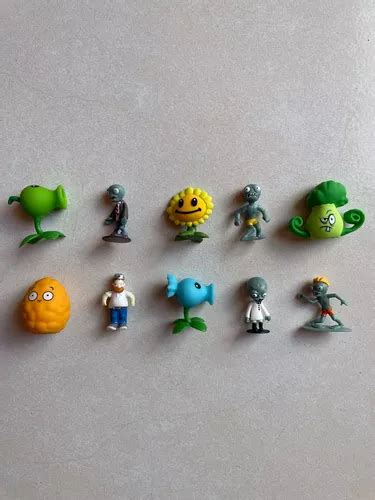 Figuras Plantas Vs Zombies Vuala Colecci N De Figuras Mercadolibre