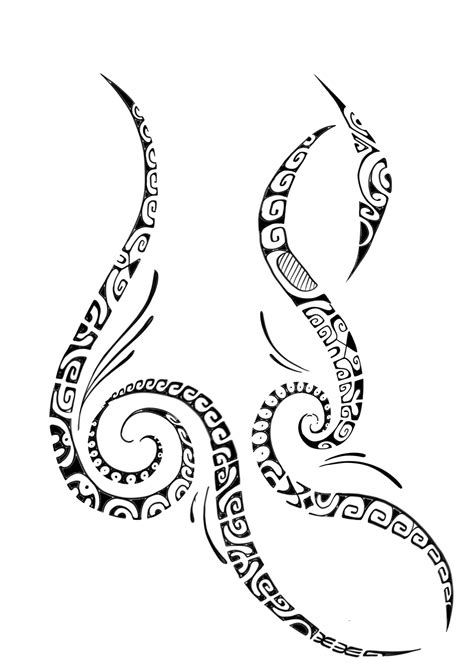 Tattoo Maori Design Ethnic Oriental Ornament Art Tribal Tattoo Vector