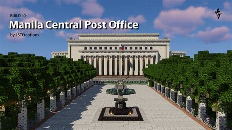 Manila Central Post Office In Minecraft Philippines Manila City