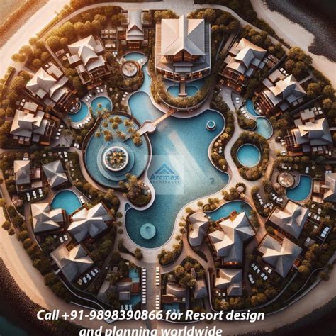 Resorts Design Sample Works | Resort Floor Plan Layout | Arcmax Architects