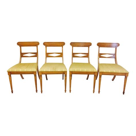 Vintage Dining Chairs Set Of 4 Chairish