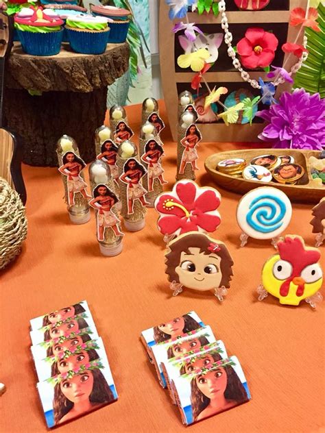 Moana Birthday Party Ideas Photo 2 Of 26 Catch My Party