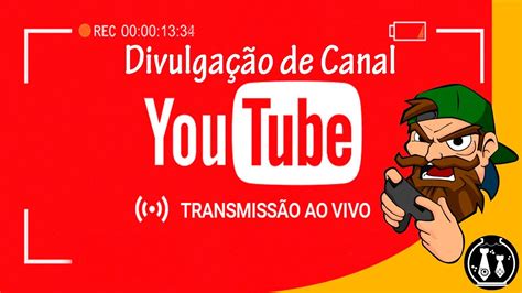 Divulgando Canais ao Vivo 24hs Divulgação de Canal ao Vivo GANHE