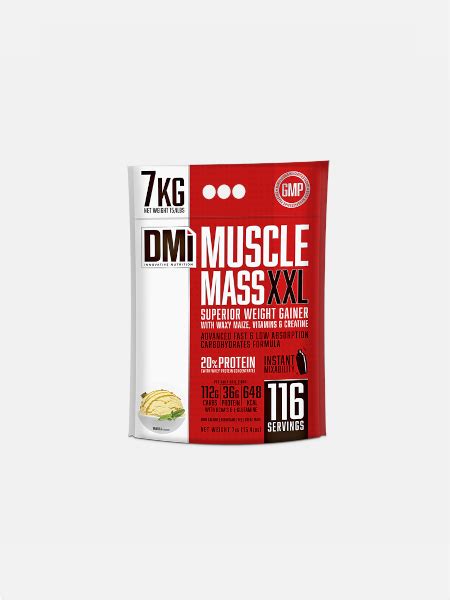 Muscle Mass Xxl Vanilla 7kg Dmi Nutrition