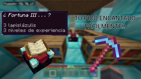 COMO CONSEGUIR FORTUNA 3 EN MINECRAFT 1 21 MESA DE ENCANTAMIENTOS