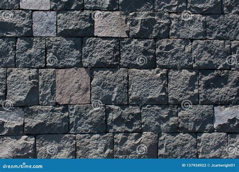 Basalt stone wall stock photo. Image of detail, lava - 137934922