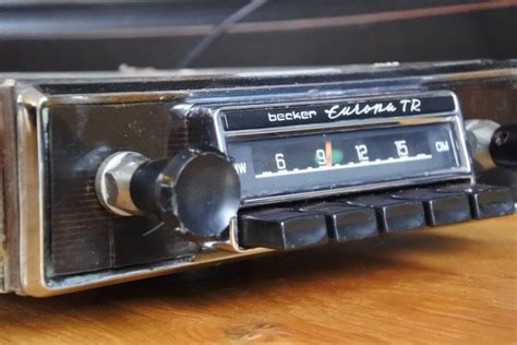 Becker Europa TR Type C Oldtimer Autoradio Uit 1966 Catawiki