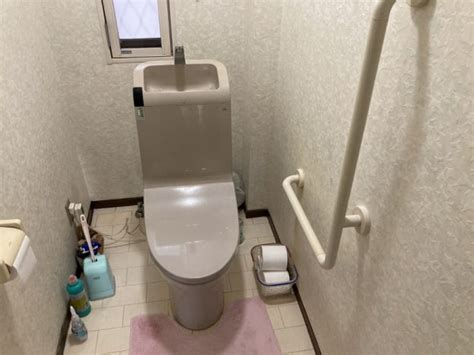 八戸市o様邸 トイレリフォーム工事 Totoプロショップ水彩工房八戸中央店 住宅リフォームのご相談は 北奥設備