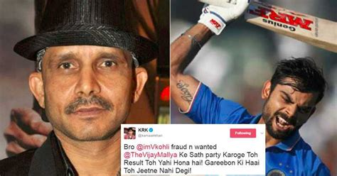 Kamaal Rashid Khan Is At It Again Rips Apart Virat Kohli On The