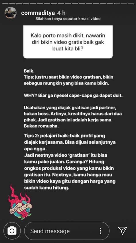 Contoh Rate Card Selebgram 58 Koleksi Gambar