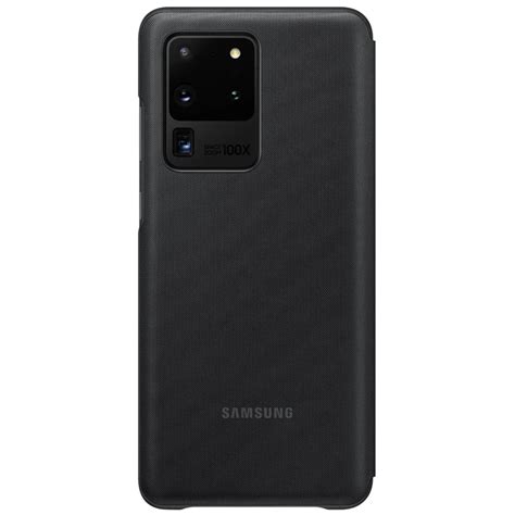 Smart LED View Cover for Samsung Galaxy S20 Ultra (Black)