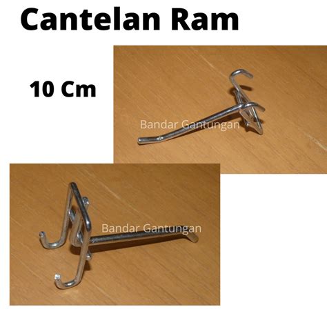 Jual Hook Stik Ram Cantolan Ram Cm Cantelan Aksesoris Display