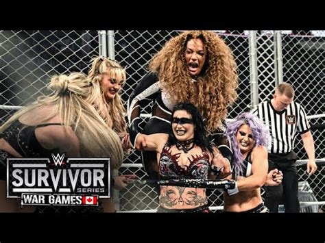 Womens Wargames Match Survivor Series Wargames Highlights Youtube