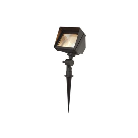 Portfolio 900 Lumen 50 Watt Black Low Voltage Plug In Halogen In The Spot And Flood Lights