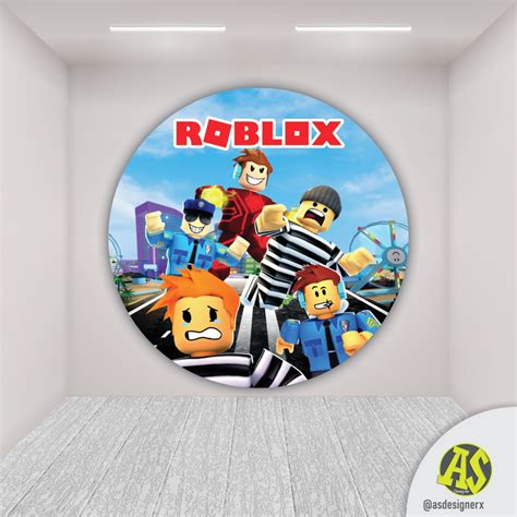 Painel Circular Roblox Elo Produtos Especiais