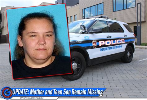 Update Murfreesboro Police Say Woman And Her Son Are Still Missing Wgns Radio