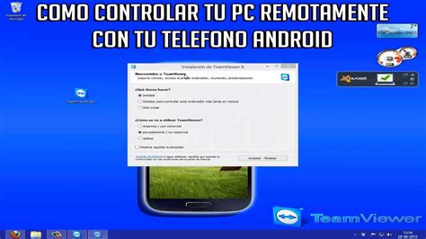 Como Controlar Tu PC Remotamente Con Tu Telefono Android YouTube