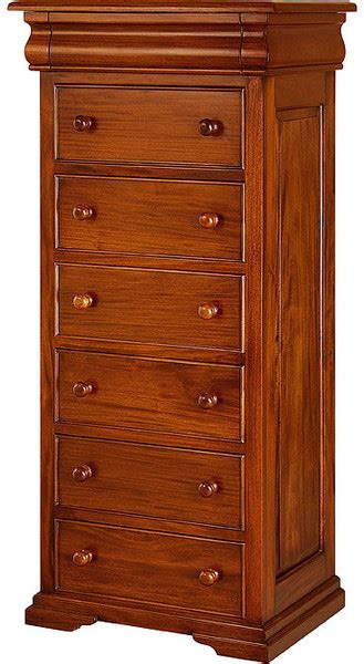 French Sleigh Wardrobe With Drawers Laurel Crown