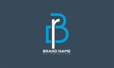 Alphabet Letters Initials Monogram Logo Rb Br R And B 14016732 Vector