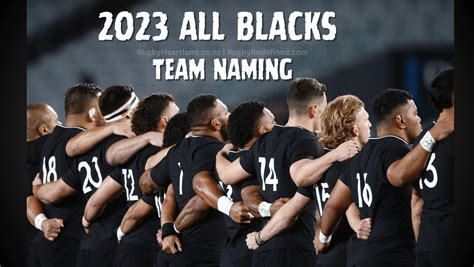 2023 All Blacks Squad Naming - RUGBY HEARTLAND