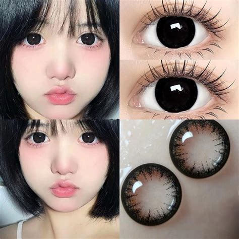 Jual MYSTICEYES SOFTLENS BIG EYES SERIES BLACK COFFE COLORED LENSES