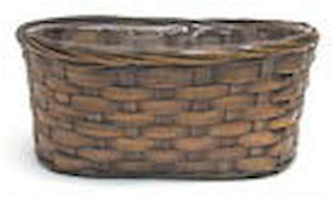 August Grove Wicker Rattan Basket Wayfair Canada