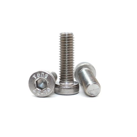 304 Stainless Steel Thin Head Hexagonal Socket Screw China Hexagon