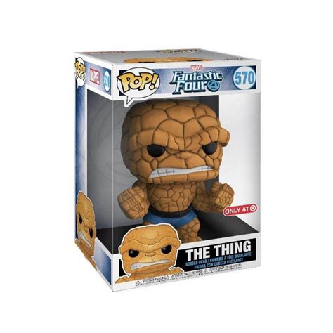 Funko Fantastic Four POP! Marvel The Thing Exclusive 10-Inch Vinyl ...