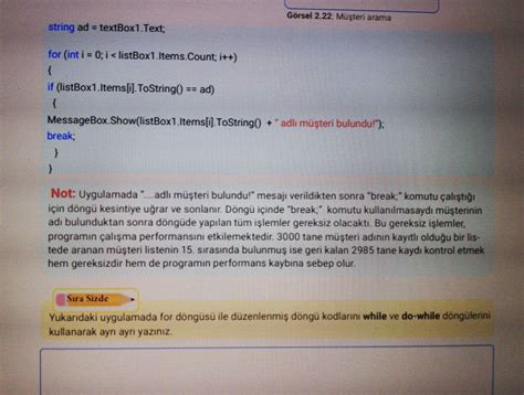 S N F Nesne Tabanl Programlama Steki For D Ng S Ile D Zenlenmi