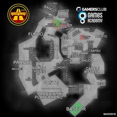 Nome Das PosiÇÕes Dos Principais Mapas De Counter Strike Global Offensive