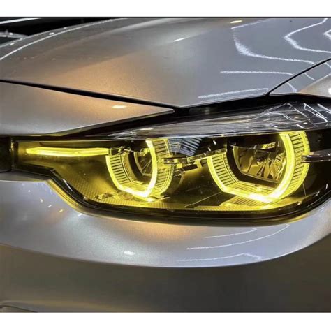 Yellow Angel Eyes For Bmw F30 F35 320i 328i 330i 340i Led Headlight