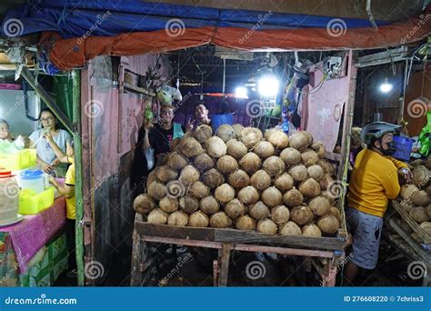 Manila Philippines Circa March 2023 Local Food Market Editorial