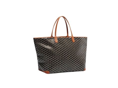 Sasom Goyard Artois Gm Bag In Goyardine Canvas And Chevroches