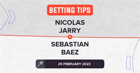 Nicolas Jarry Vs Sebastian Baez Prediction ATP Rio De Janeiro 2023