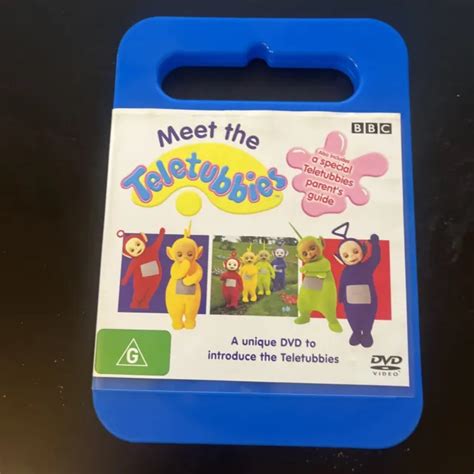 TELETUBBIES MEET The Teletubbies DVD 2000 Rolf Saxon John Simmit