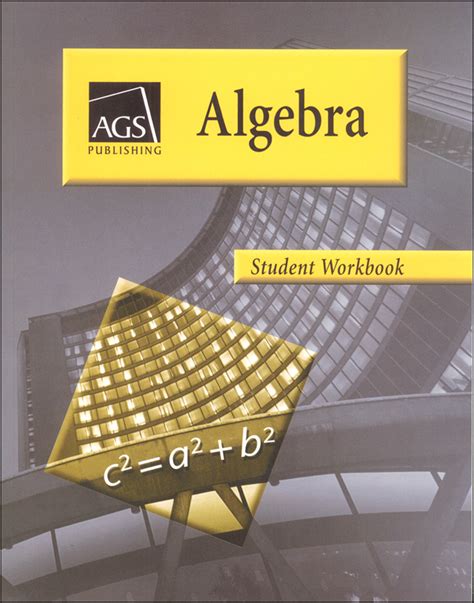 Ags Algebra I Workbook Ags Globe 9780785435693