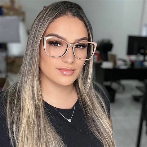 Armação de Óculos Quadrada TF2162 Nude