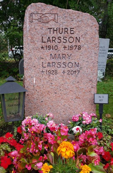 Mary Gunhild Karlsson Larsson 1928 2017 Mémorial Find a Grave