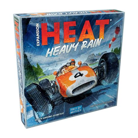 Heat Pedal To The Metal Board Game Heavy Rain Expansion Toys And