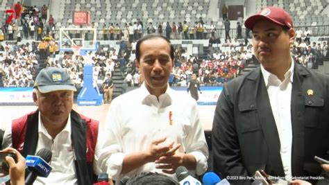 Presiden Jokowi Resmikan Indonesia Arena Gedung Olahraga Multifungsi