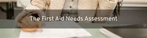 What Is A First Aid Needs Assessment • Chris Garland Training