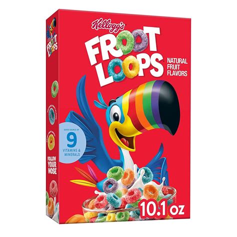 Jual Kelloggs Froot Loops Cereal Kelloggs Import Us Shopee Indonesia