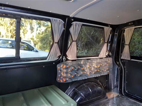 Vw T61 And T6 And T5 Transporter Tailgate Curtain Block Out Style — Kombilife Australia