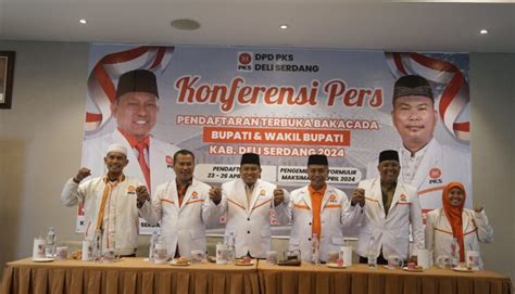 Pks Deli Serdang Resmi Buka Pendaftaran Calon Bupati Dan Wakil Bupati