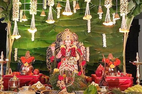 Ganesh Chaturthi Decoration Ideas At Home