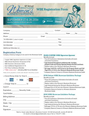 Fillable Online Greatlakeswbc Reg Form With Great Lakes Wbc