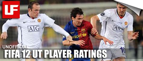 FIFA 12 Ultimate Team Player Ratings | UltimateFIFA